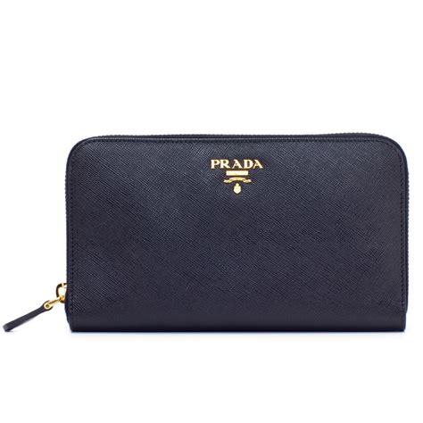 fake prada zipper|prada zip around wallet.